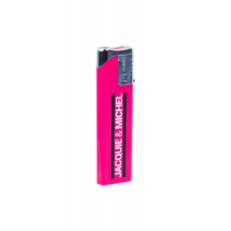 Briquet rose Jacquie et Michel Briquet rose Jacquie et Michel