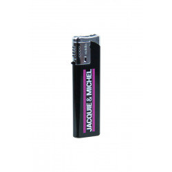 Briquet noir Jacquie et Michel