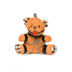 Porte-clés Teddy Bear bâillonné