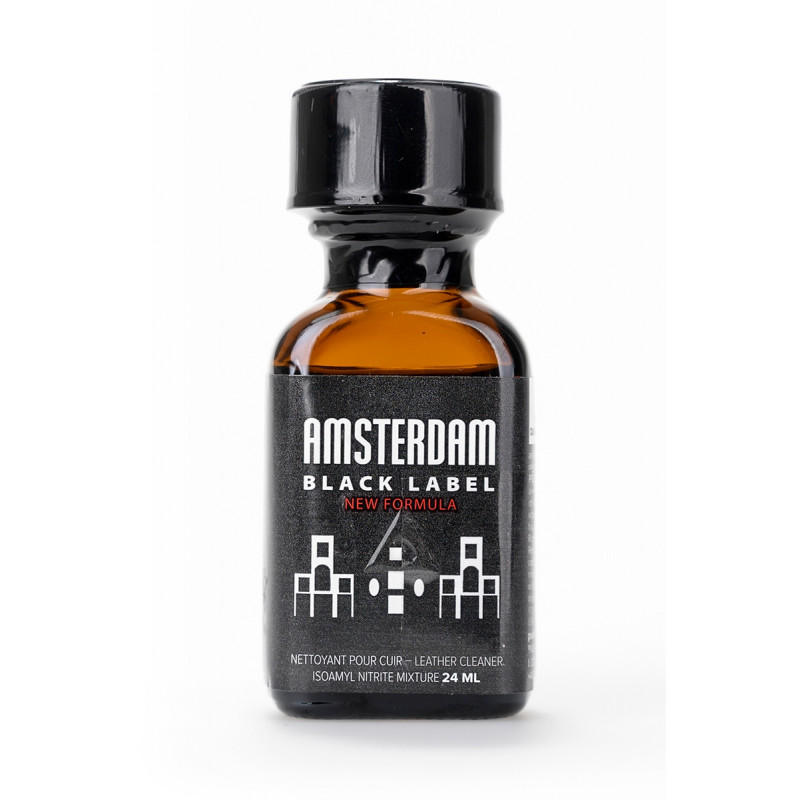 Poppers Amsterdam Black  label 24ml