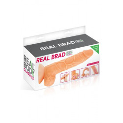 Gode ultra-réaliste 21 cm - Real Brad