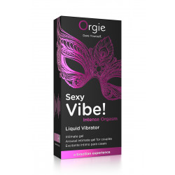 Gel d'excitation Sexy Vibe Intense Orgasm Liquid Vibrator