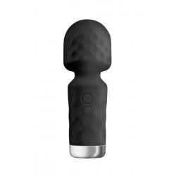 Mini vibromasseur King Wand noir