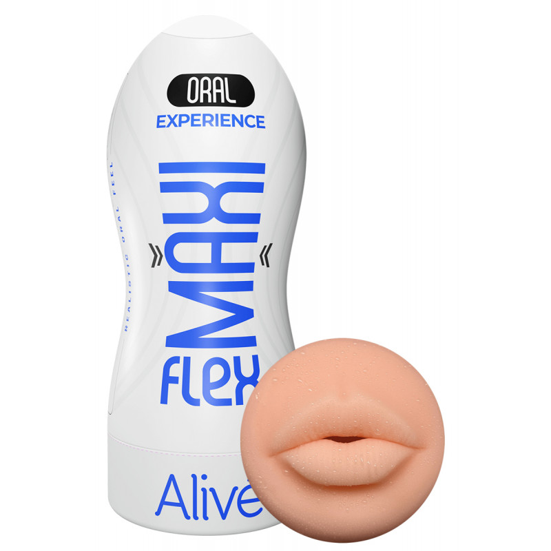 Masturbateur Maxi Flex Oral Experience - Alive