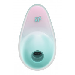 Stimulateur Pixie Dust air pulsé et vibrations - rose et menthe