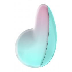 Stimulateur Pixie Dust air pulsé et vibrations - rose et menthe