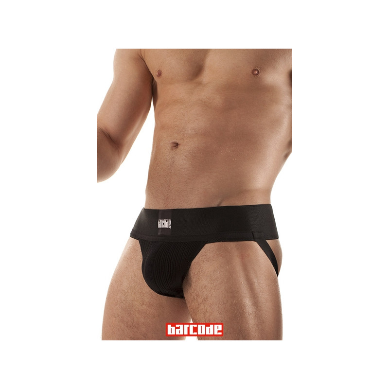 Jockstrap Sergey Basic noir - Barcode