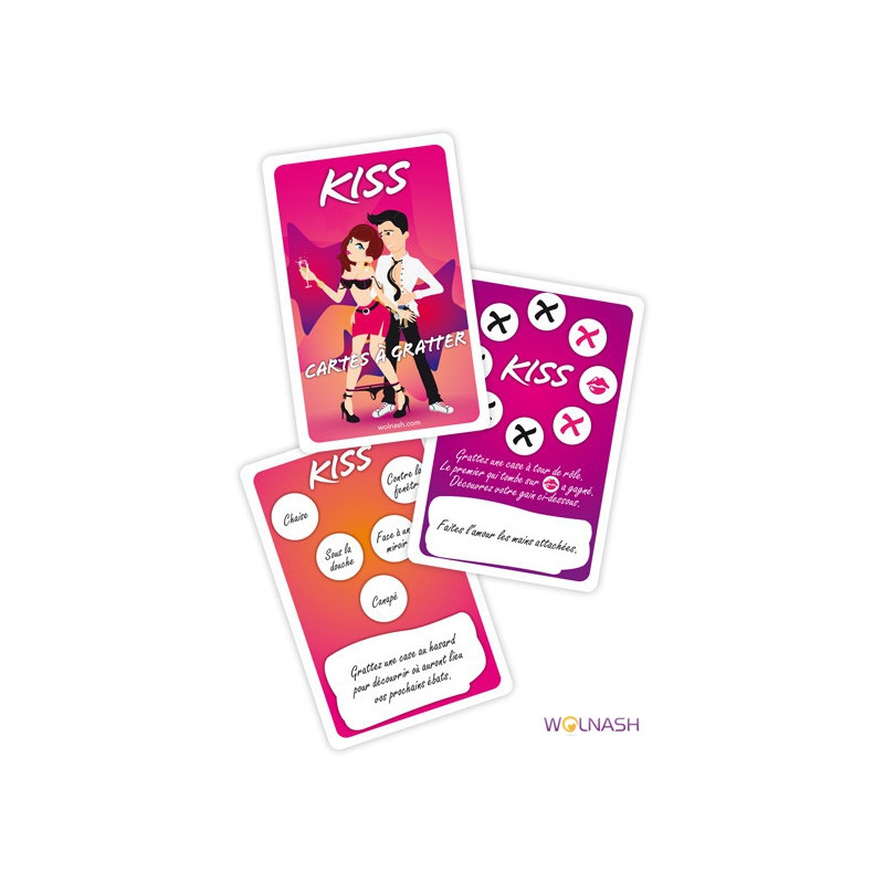 Cartes à gratter Kiss Cartes à gratter Kiss