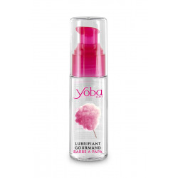 Lubrifiant parfumé barbe à papa 50ml - Yoba