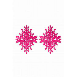 Cache-tétons fashion rose phosphorescent - Glow