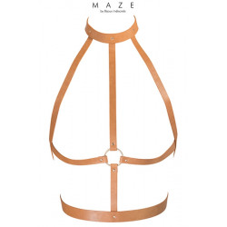Harnais H marron - Maze