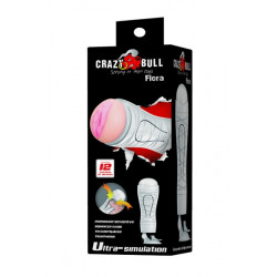 Masturbateur bouche vibrante - Crazy Bull