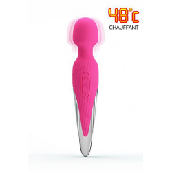 Vibromasseur wand chauffant