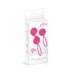 Kit 2 boules de Geisha Yoba - rose