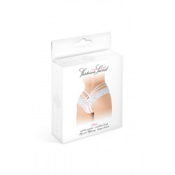 Tanga ouvert Anne - blanc