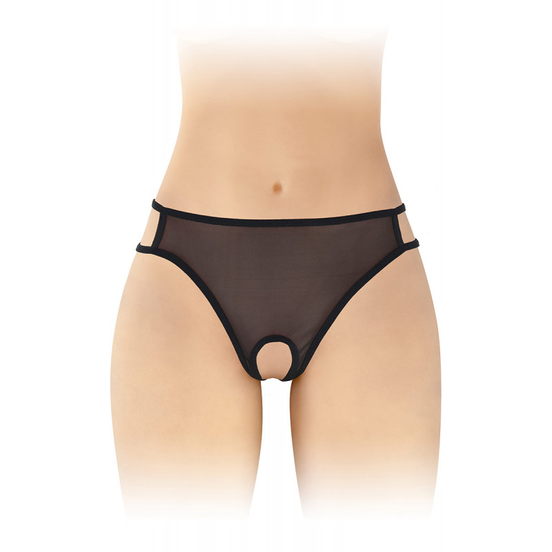 Culotte ouverte Ophelia - noir