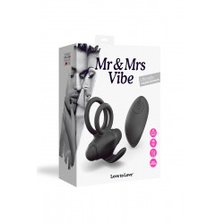 Cockring vibrant télécommandé Mr and Mrs Vibe