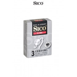 3 préservatifs Sico X-TRA