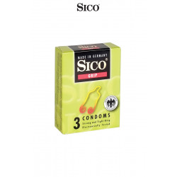 3 préservatifs Sico GRIP