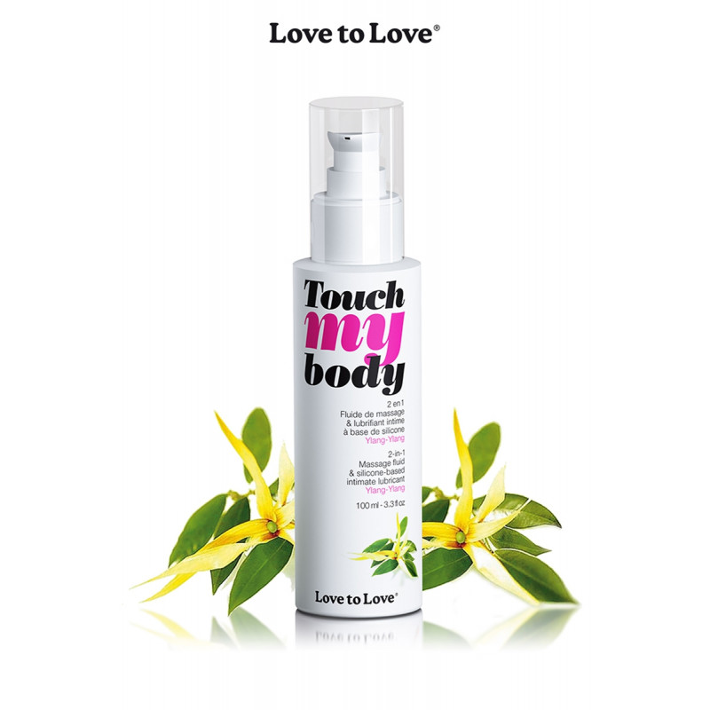 Fluide massage & lubrifiant - ylang-ylang Fluide massage & lubrifiant - ylang-ylang