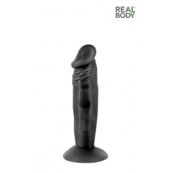 Gode réaliste 16 cm noir - Real Zack