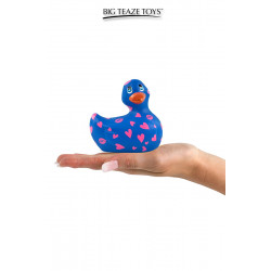 Mini canard vibrant Romance bleu et rose