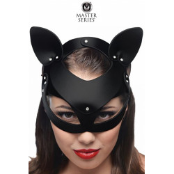 Masque de chat en cuir Bad Kitten