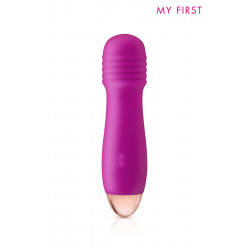 Vibromasseur rechargeable Joystick rose - My First