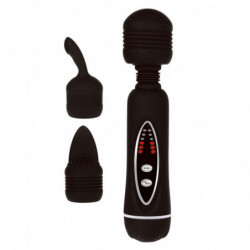 Black Power Wand with 2 Heads