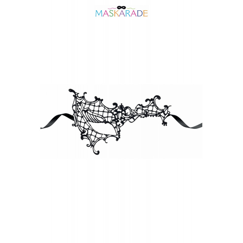 Loup broderie souple Croissant de lune Loup broderie souple Croissant de lune