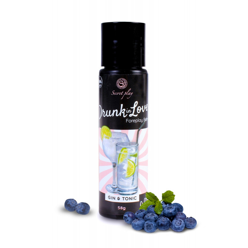 Lubrifiant arôme gin tonic - 60 ml Lubrifiant arôme gin tonic - 60 ml