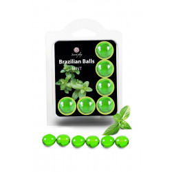 6 Brazilian Balls - menthe