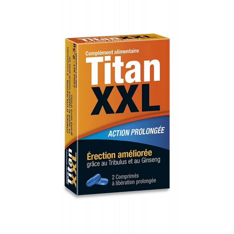 Titan XXL (2 comprimés) - stimulant sexuel