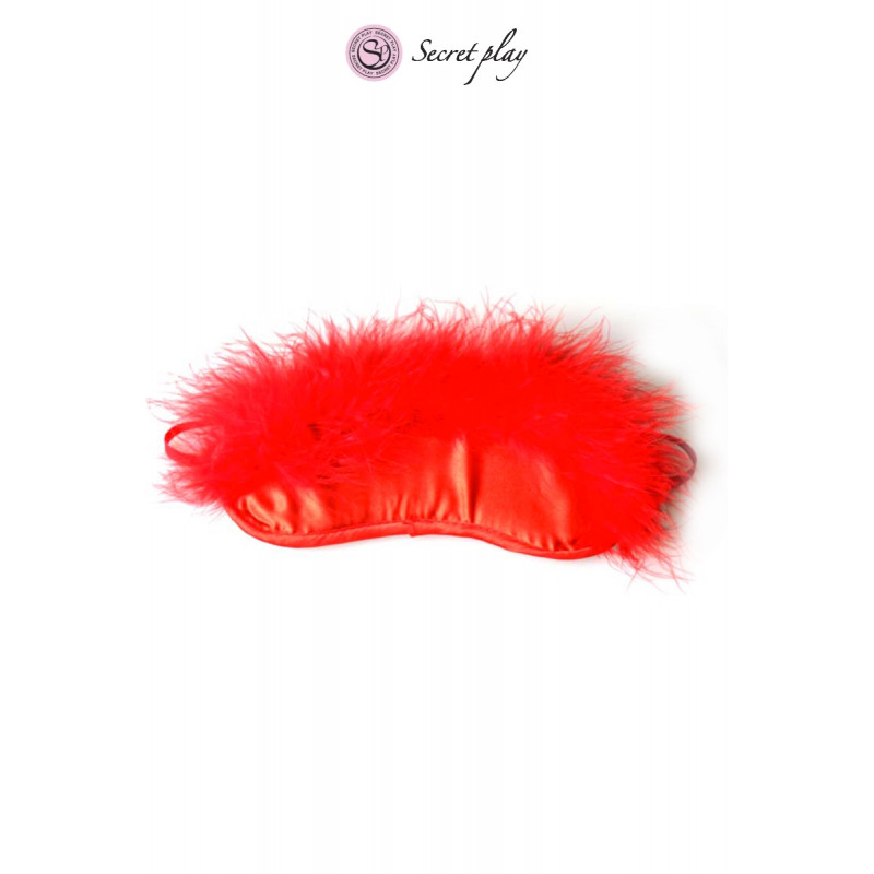 Bandeau rouge marabou - Secret Play Bandeau rouge marabou - Secret Play