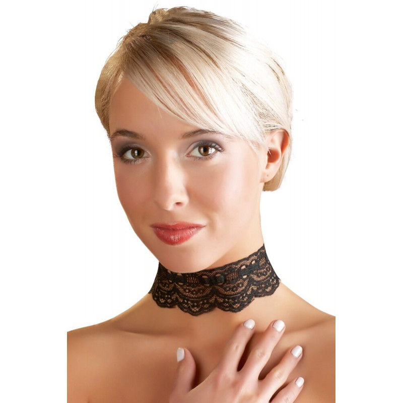 Collier sexy en dentelle - Cotelli Accessoires Collier sexy en dentelle - Cotelli Accessoires