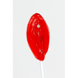 Sucette vulve fraise - Secret Play