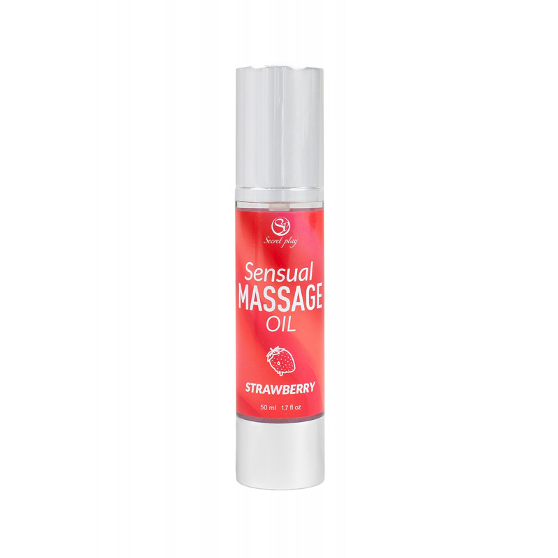 Huile de massage Fraise - Secret Play