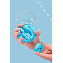 Vibro pour couples PleasureBerry bleu - FairyGasm