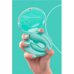 Vibro pour couples PleasureBerry vert - FairyGasm