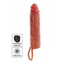 Gaine de pénis vibrante 20 cm - Toy Joy