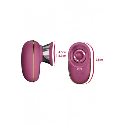 Pompe clitoridienne avec léchage et vibrations - She.E.O