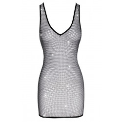 Mini robe maille et strass - Cottelli PARTY