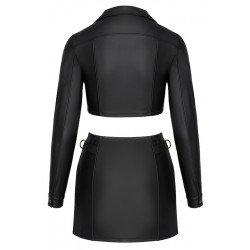 Ensemble top et jupe courte noir - Cottelli PARTY 