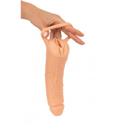 Extension de pénis  23,8 cm + Masturbateur - Nature Skin