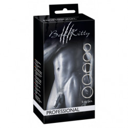 Ensemble de 5 bagues en...