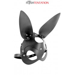 Masque bunny simili cuir réglable - Fetish Tentation