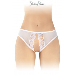 Culotte blanche ouverte Ambre - Fashion Secret