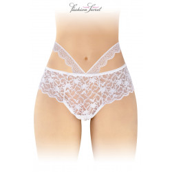 Culotte ouverte blanche Marie - Fashion Secret