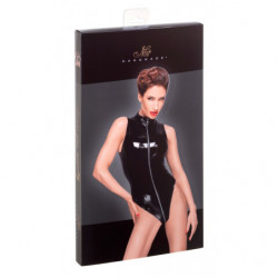 Body noir en PVC XL