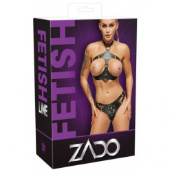 Harnais en cuir taille 2XL